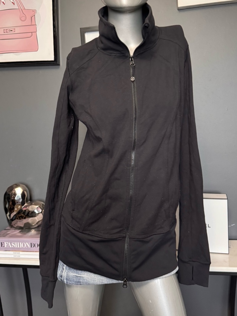 Lululemon Black Track Jacket